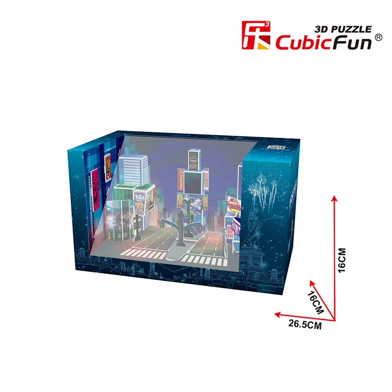 3D Puzzle - Magic Box - New York (Schwierigkeit: 4/6)