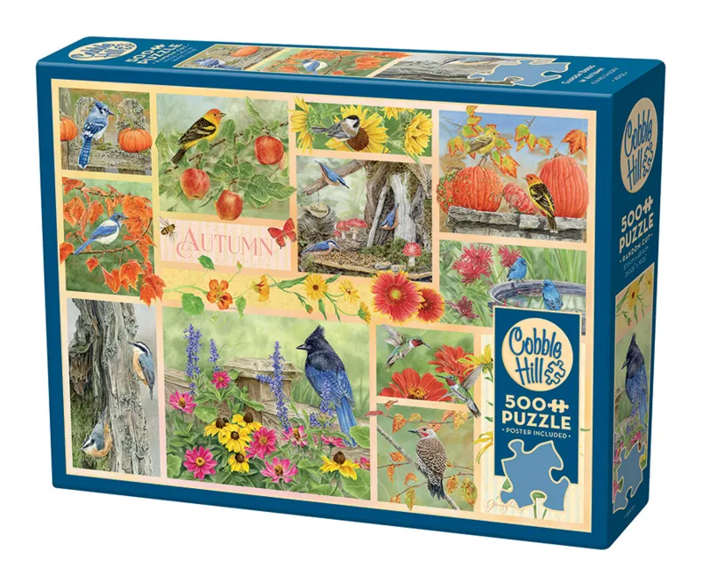 Garten Vögel im Herbst