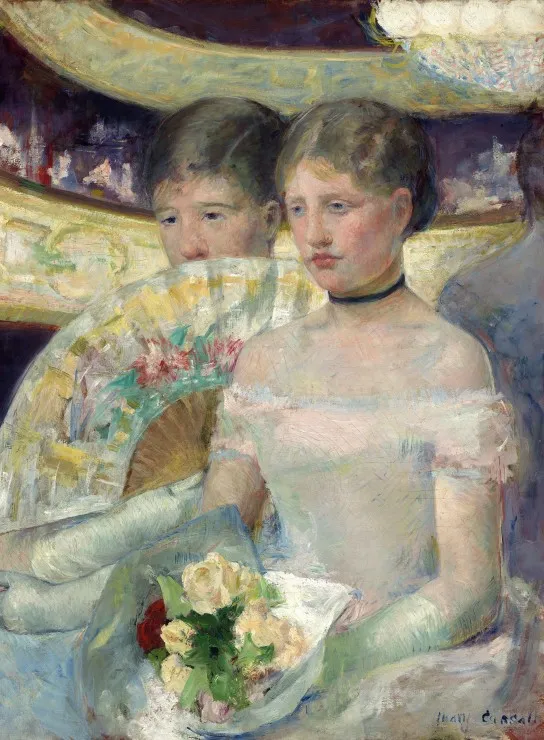 Mary Cassatt: The Loge, 1882