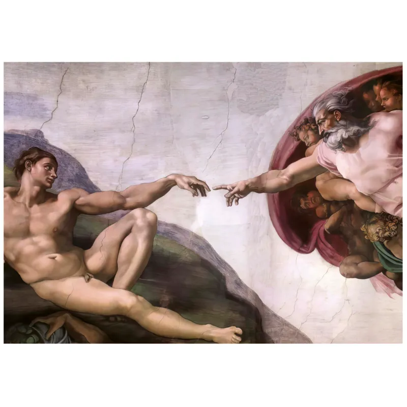 The Creation of Adam, Michelangelo