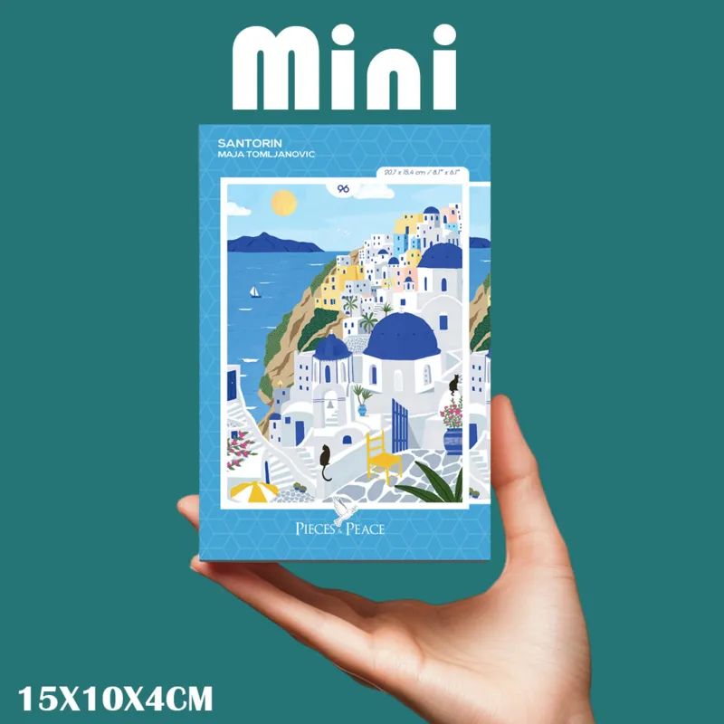 Mini Puzzle - Santorin