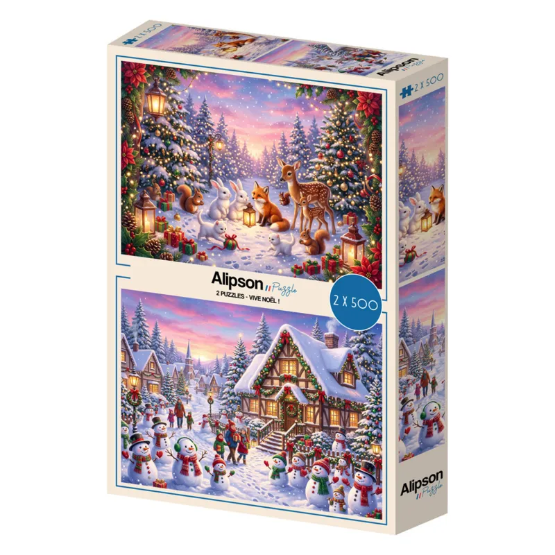 2 Puzzles - Vive Noël !