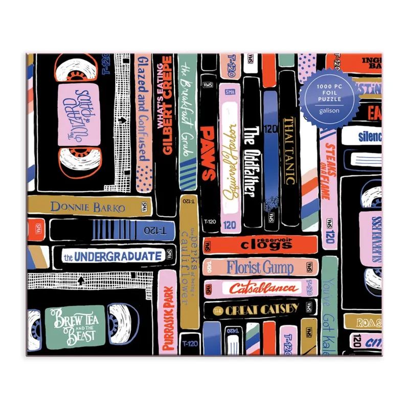 Klassischer Rücklauf – 1000-teiliges Folienpuzzle