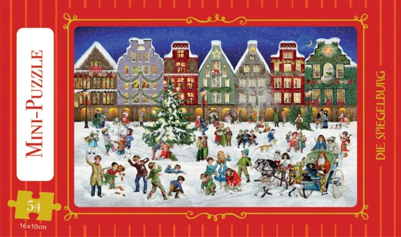 Minipuzzle - Die Schneeballschlacht