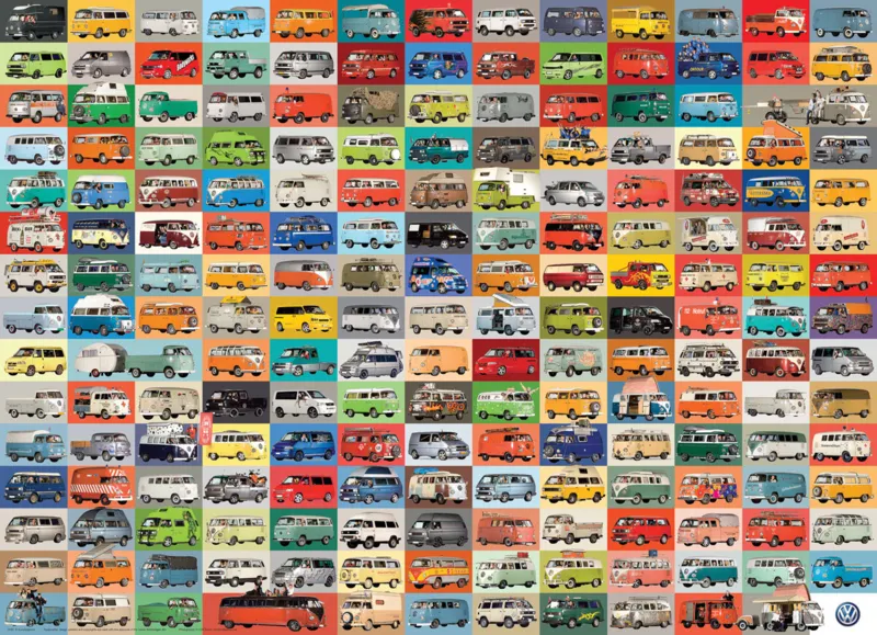 VW - Bunte Bulli Welt