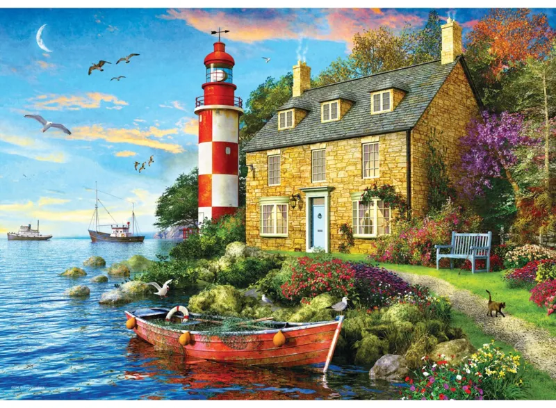 Connecting Pieces - The Cottage Lighthouse