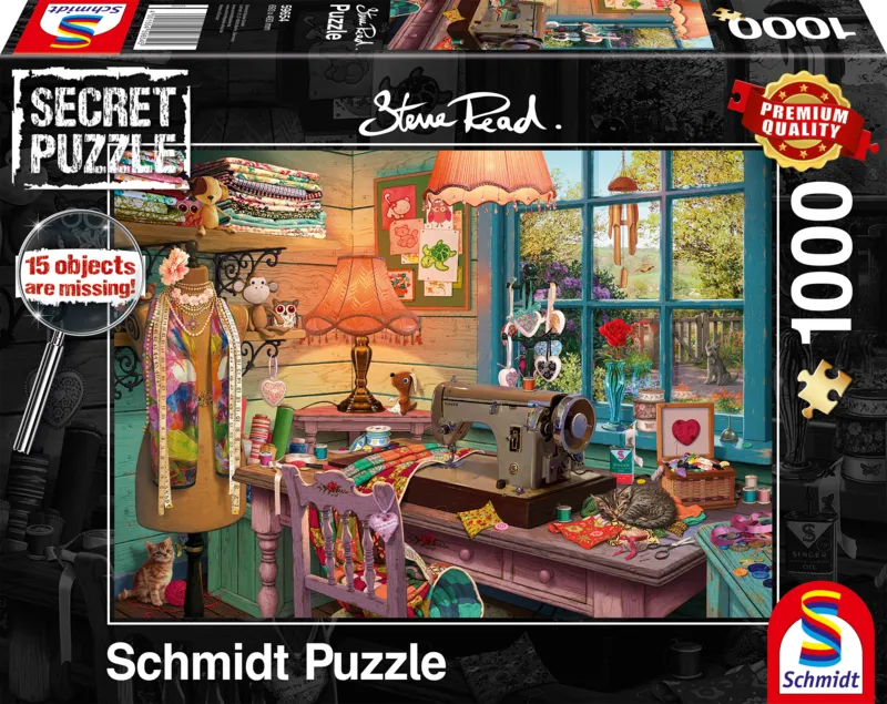 Sercret Puzzle - Nähzimmer
