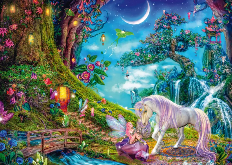 Wo sich Einhorn und Elfe gute Nacht sagen