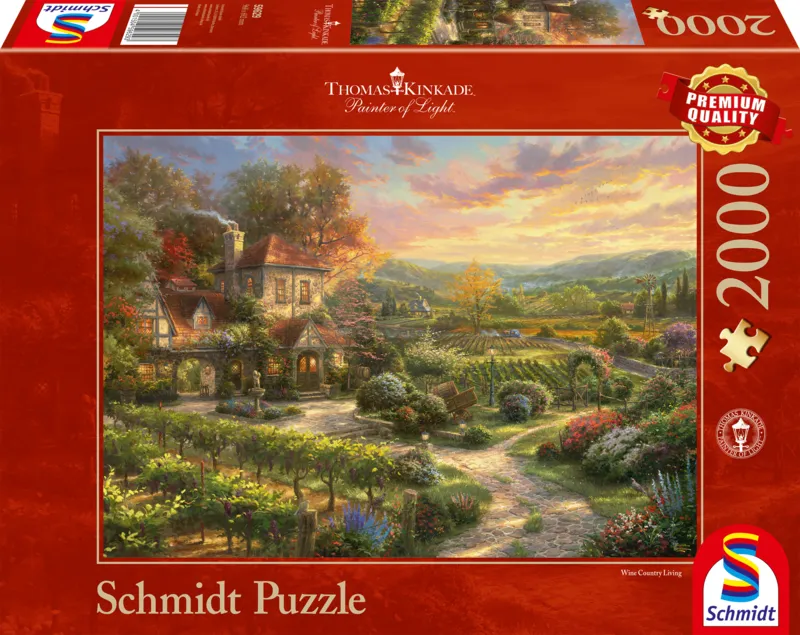 Thomas Kinkade - In den Weinbergen