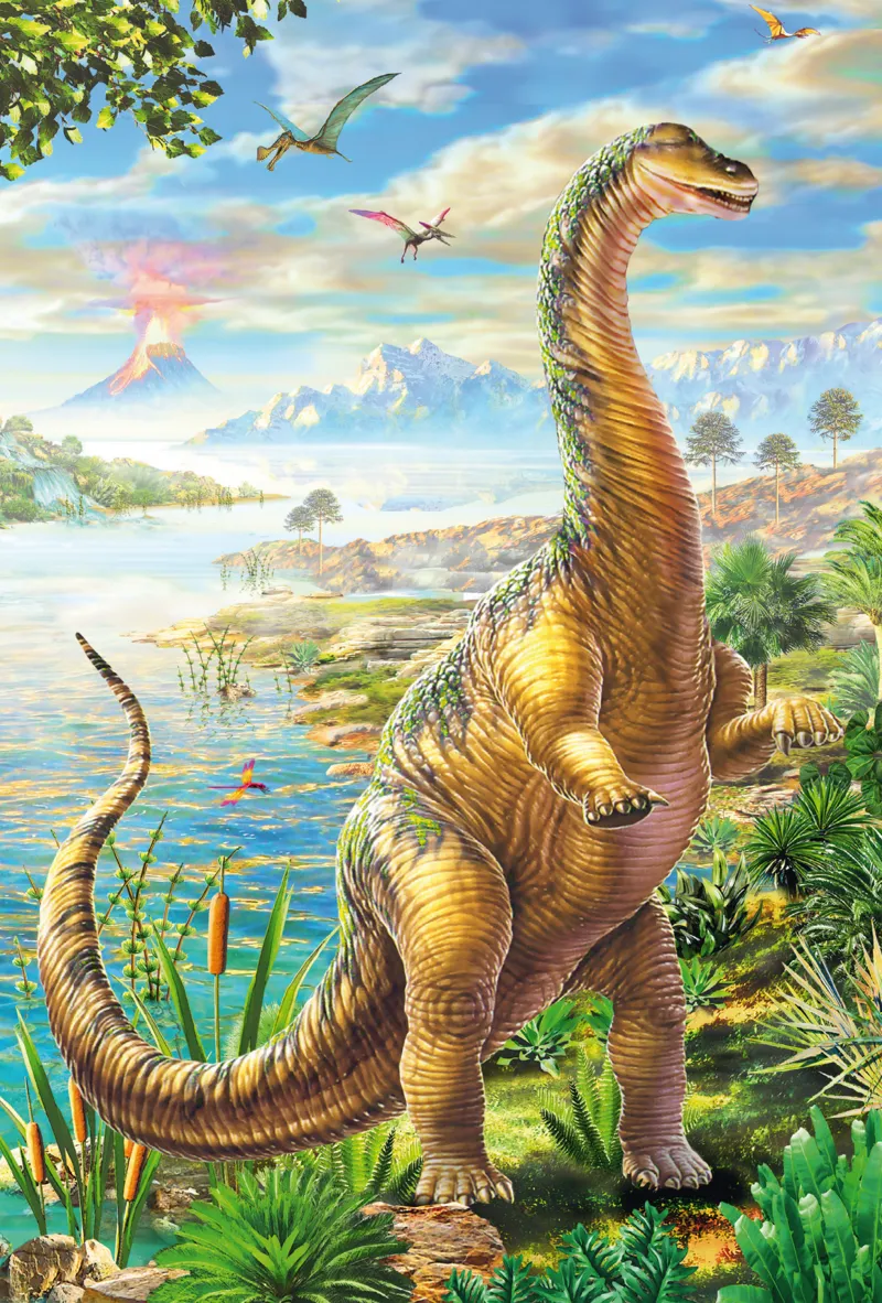3 Puzzles - Abenteuer mit den Dinosauriern