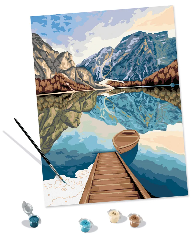 Malen nach Zahlen - CreArt - Seeblick