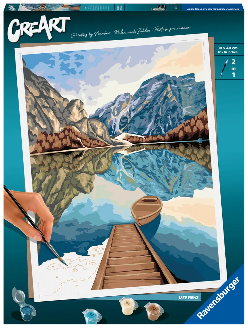 Malen nach Zahlen - CreArt - Seeblick