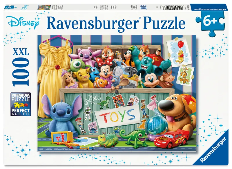 XXL Teile - Zauberhafte Spielzeugtruhe - Disney ixar