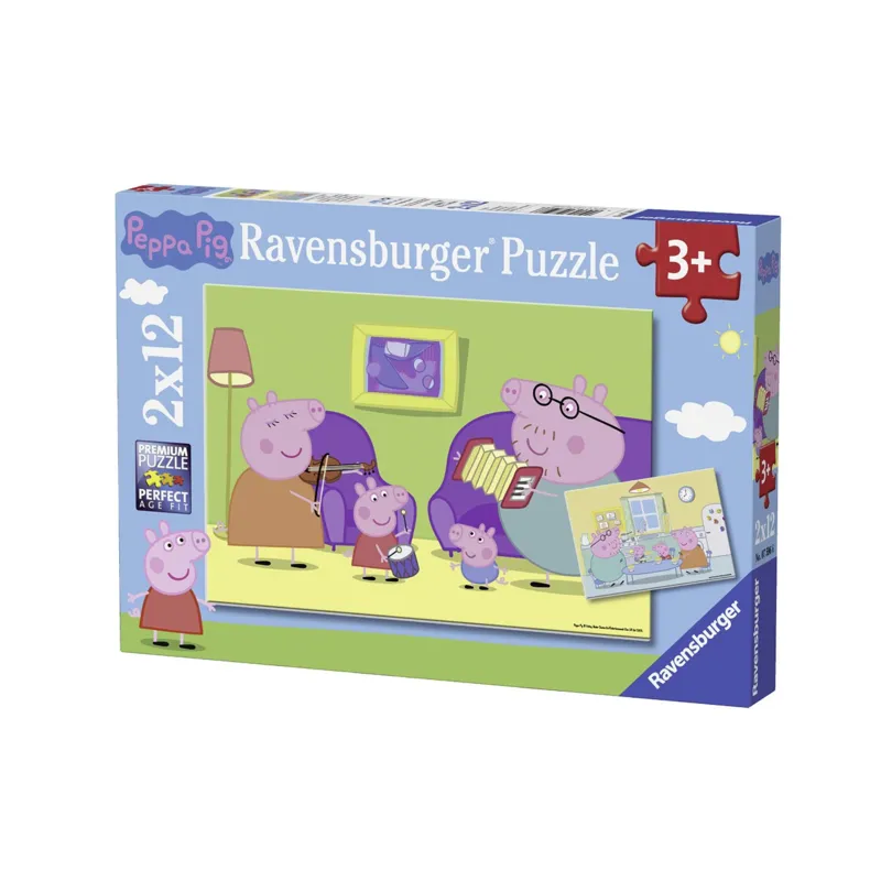 2 Puzzles - Peppa Pig