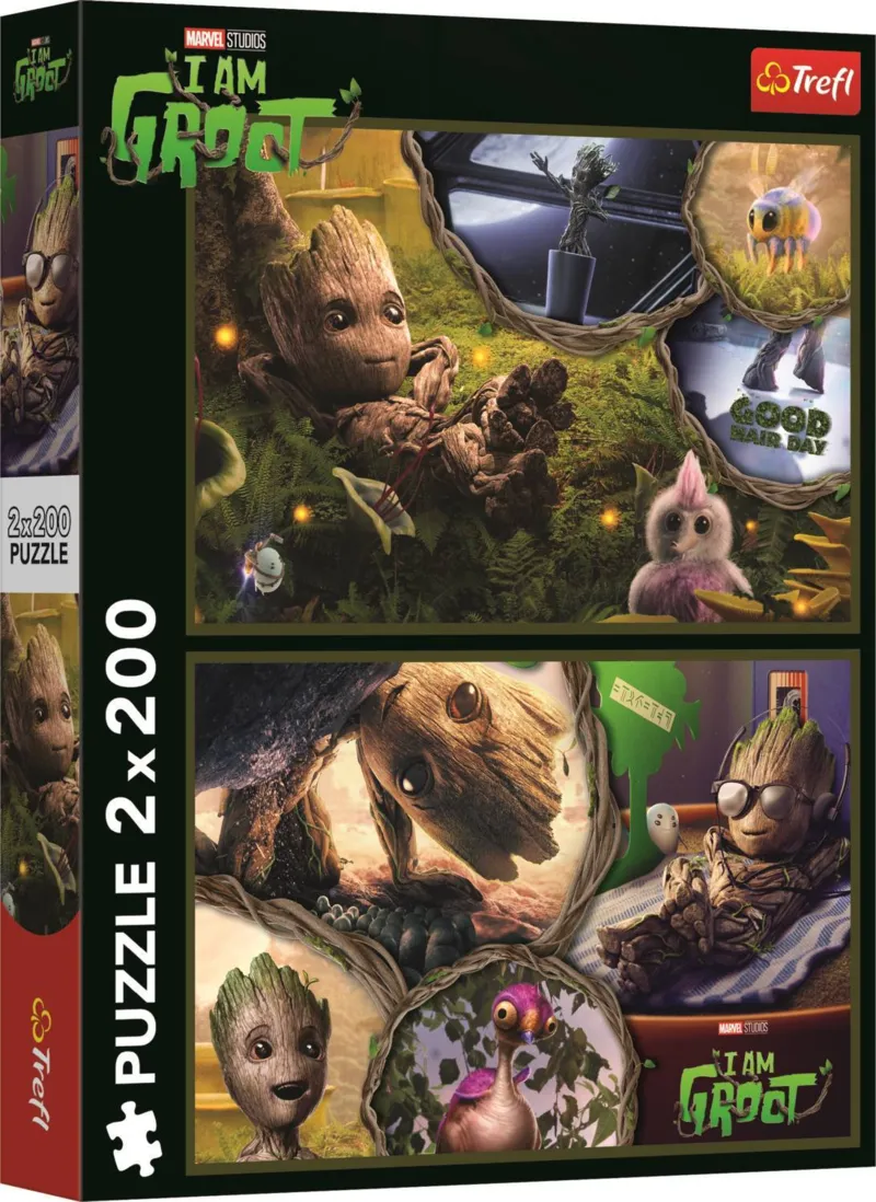 2 Puzzles - I am Groot - Marvel Guardians of the Galaxy