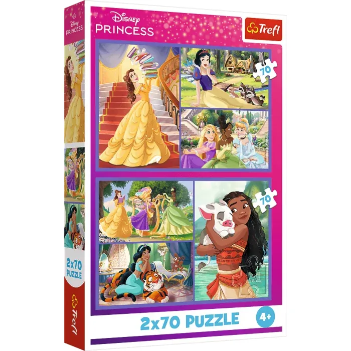 2 Puzzles - Märchentage - Disney Princess