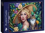 Die Dame und die Katze