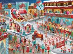 Die Parade des Weihnachtsmanns