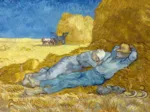 Vincent Van Gogh - The siesta (after Millet), 1890