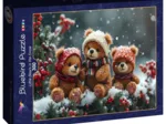 Kleine Bären im Schnee