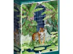 Tiger im Gewächshaus