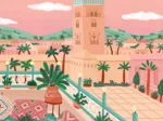Koutoubia-Moschee, Marokko