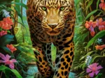 Leopard in der Wildnis