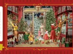 Minipuzzle - Haus im Schnee