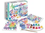 Aquarellum - Vögel Steigen Ab
