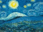 Van Gogh Vincent: Sternennacht über der Rhone