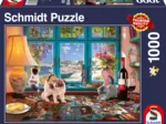 Am Puzzle-Tisch