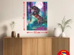 Einhorn bei Vollmond