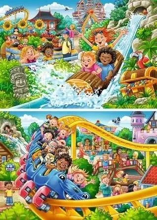 2 Puzzles - Vergnügungspark